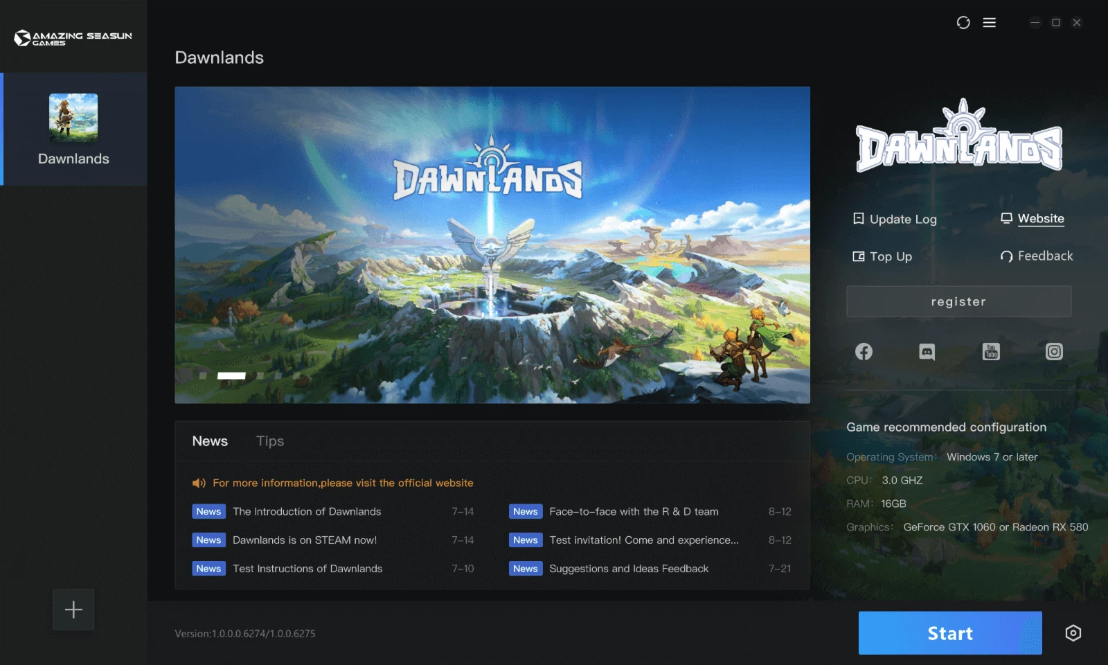 Seasun Games Launcher